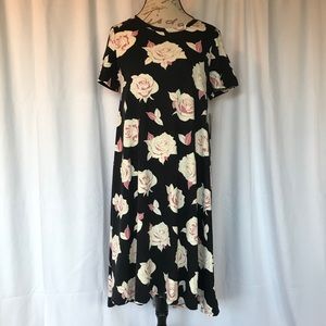 Lularoe Floral Carly Dress